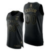 Men's Toronto Raptors Custom 2020 Salute To Service Black Jersey - Replica