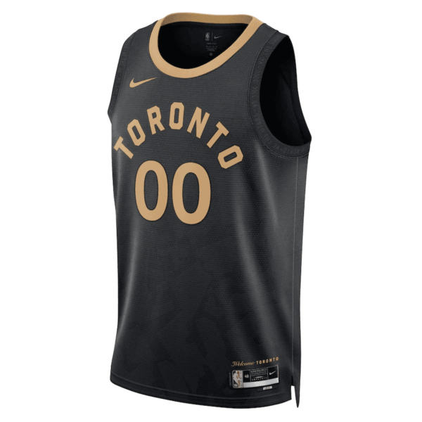 Men's Toronto Raptors Custom #00 City Edition Swingman Jersey 2022-23 - Replica