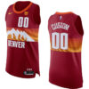 Men's Custom 2020-21 Denver Nuggets City Edition Jersey - Replica