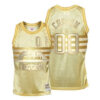 Men's Custom Denver Nuggets Gold Midas SM Limited Edition Jersey - Replica