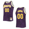 Youth's Los Angeles Lakers Custom Wildlife Hardwood Classics Jersey Purple - - Replica