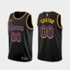 Youth's Los Angeles Lakers Custom 2021 Earned Black Jersey - Replica