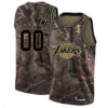 Men's Custom Los Angeles Lakers Swingman Camo 2020 Finals Champions Realtree Collection Jersey - Replica