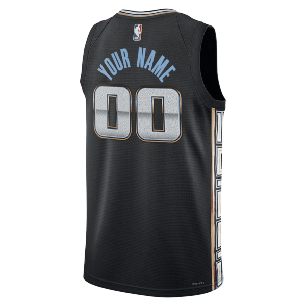 Youth's Custom Memphis Grizzlies City Edition Swingman Jersey 2022-23 - Replica