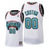 Men's CUSTOM MEMPHIS GRIZZLIES #00 HARDWOOD CLASSICS 1998 THROWBACK JERSEY - Replica