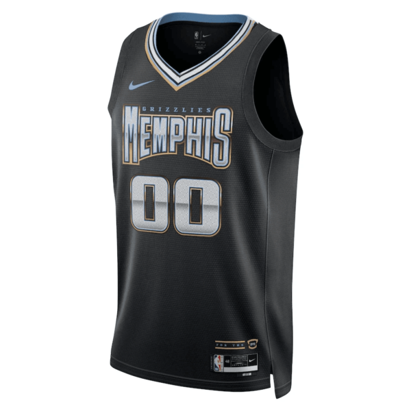 Men's Custom Memphis Grizzlies City Edition Swingman Jersey 2022-23 - Replica