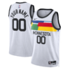 Youth's Custom Minnesota Timberwolves City Edition Swingman Jersey 2022-23 - Replica