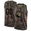 Youth's Custom Minnesota Timberwolves Swingman Camo Realtree Collection Jersey - Replica