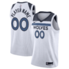 Youth's Custom Minnesota Timberwolves 2020/2021 Association Edition Swingman Jersey Replica