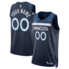 Youth's Custom Minnesota Timberwolves Icon Swingman Jersey 2022-23 - Replica