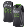 Men's Custom Minnesota Timberwolves Statet Swingman Jersey 2022-23 - Replica