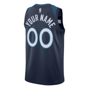 Men's Custom Minnesota Timberwolves Icon Swingman Jersey 2022-23 - Replica