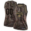 Woman's Custom New York Knicks Swingman Camo Realtree Collection Jersey - Replica