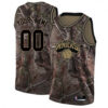 Men's Custom New York Knicks Swingman Camo Realtree Collection Jersey - Replica