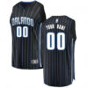 Youth's Custom Orlando Magic Swingman Black Fast Break Jersey - Statet Edition - Replica