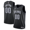 Youth's Custom Orlando Magic Black 2022/23 Swingman Jersey - City Edition - Replica