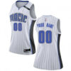 Woman's Custom Orlando Magic Swingman White Jersey - Association Edition - Replica