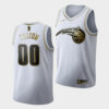 Men's Orlando Magic Custom #00 2019-20 Golden Edition White Limited Jersey - Replica