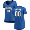 Woman's Custom Orlando Magic Swingman Royal Fast Break Jersey - Icon Edition - Replica