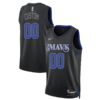 Custom Dallas Mavericks Nike Unisex 202324 Swingman Jersey - Black - City Edition -