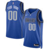 Custom Dallas Mavericks Unisex Swingman Jersey - Icon Edition - Blue